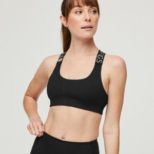 Figs Black Performance Underscrub Sport Bra